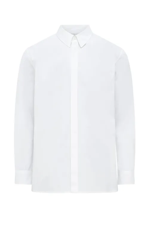 Nicolas Shirt in White Sea Island Cotton sold by Gabriela Hearst