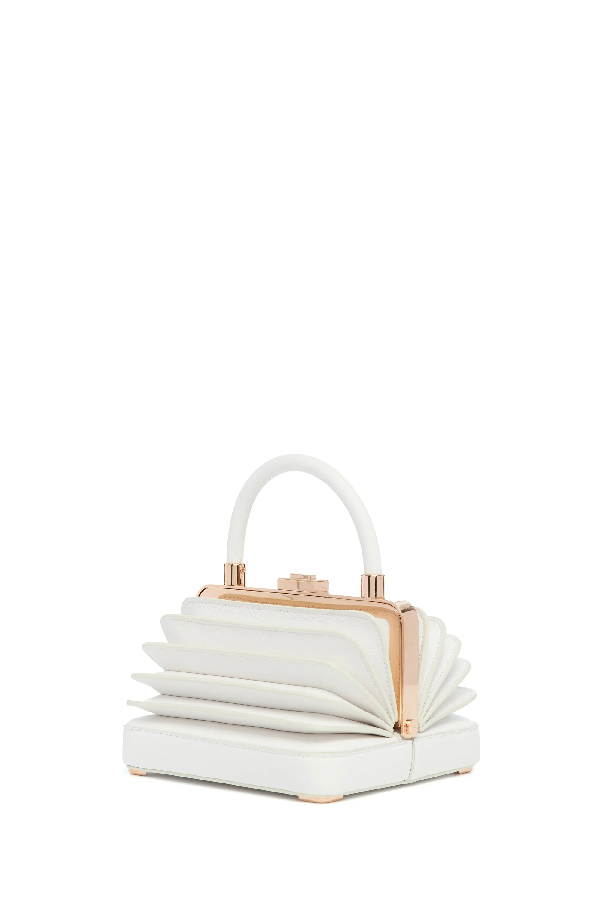 Small Diana Bag in Ivory Nappa Leather sold by Gabriela Hearst