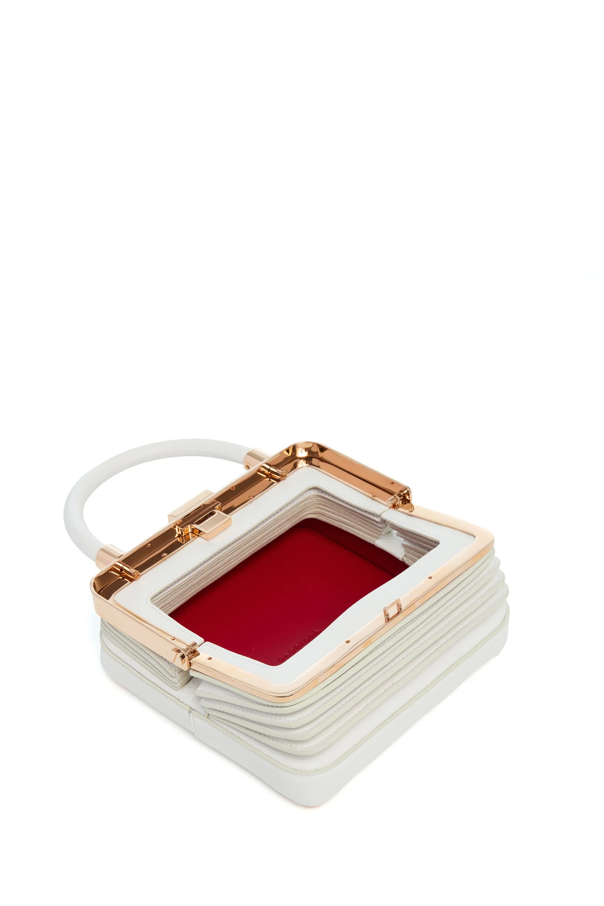 Small Diana Bag in Ivory Nappa Leather sold by Gabriela Hearst product image thumbnail 4