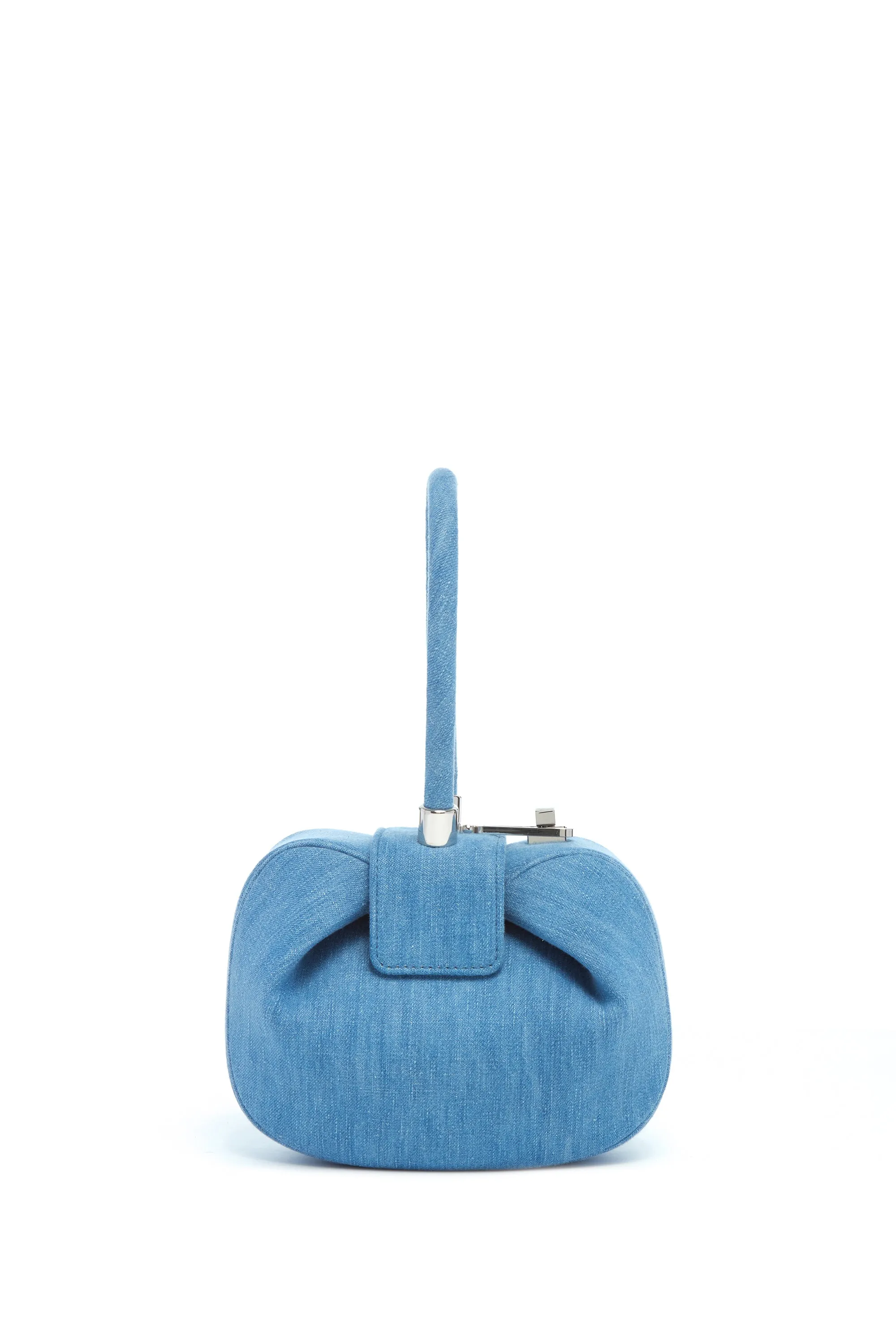 Demi Bag in Light Blue Recycled Cotton Linen Denim sold by Gabriela Hearst product image thumbnail 2