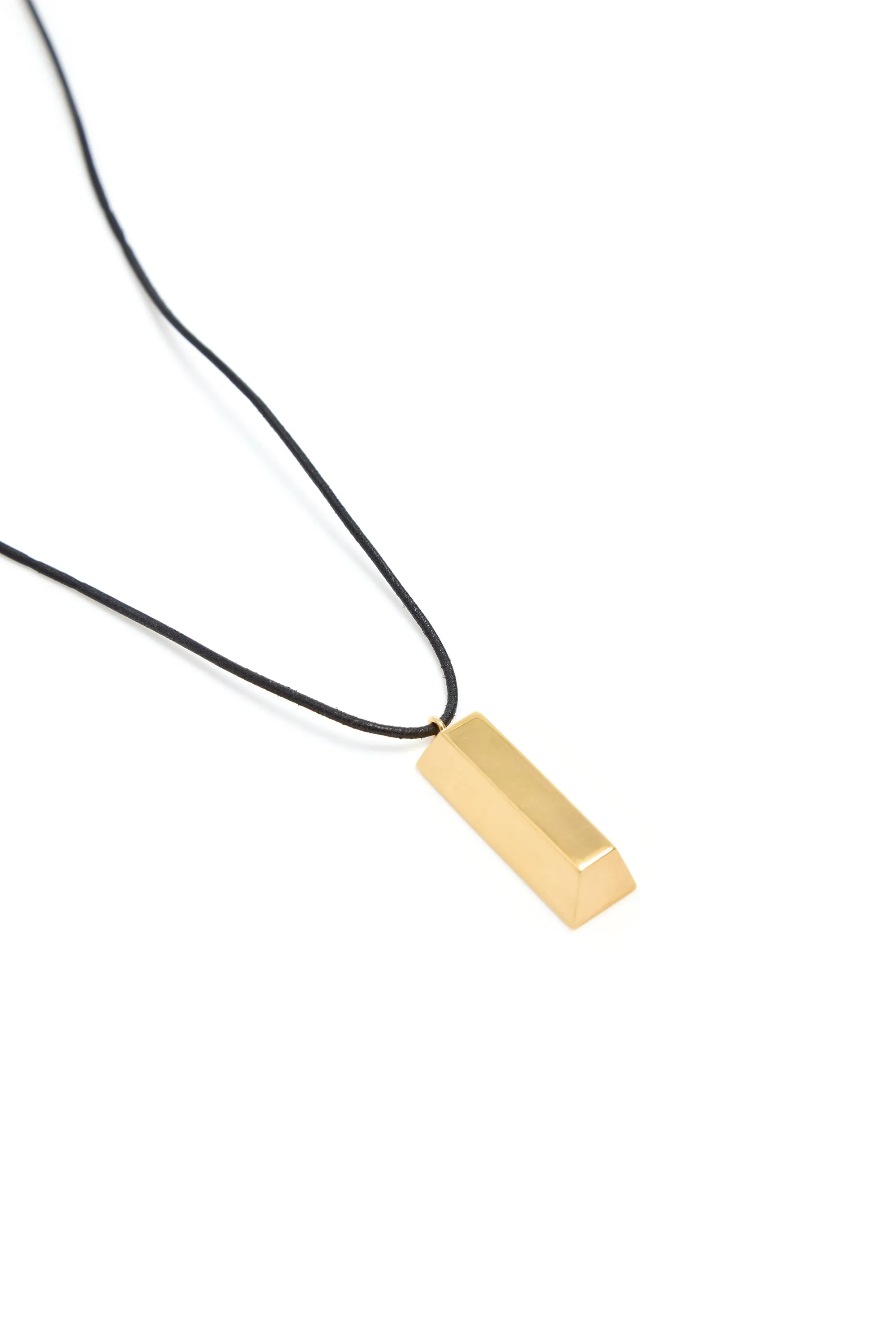 Bar Necklace in 18K Yellow Gold sold by Gabriela Hearst product image thumbnail 3