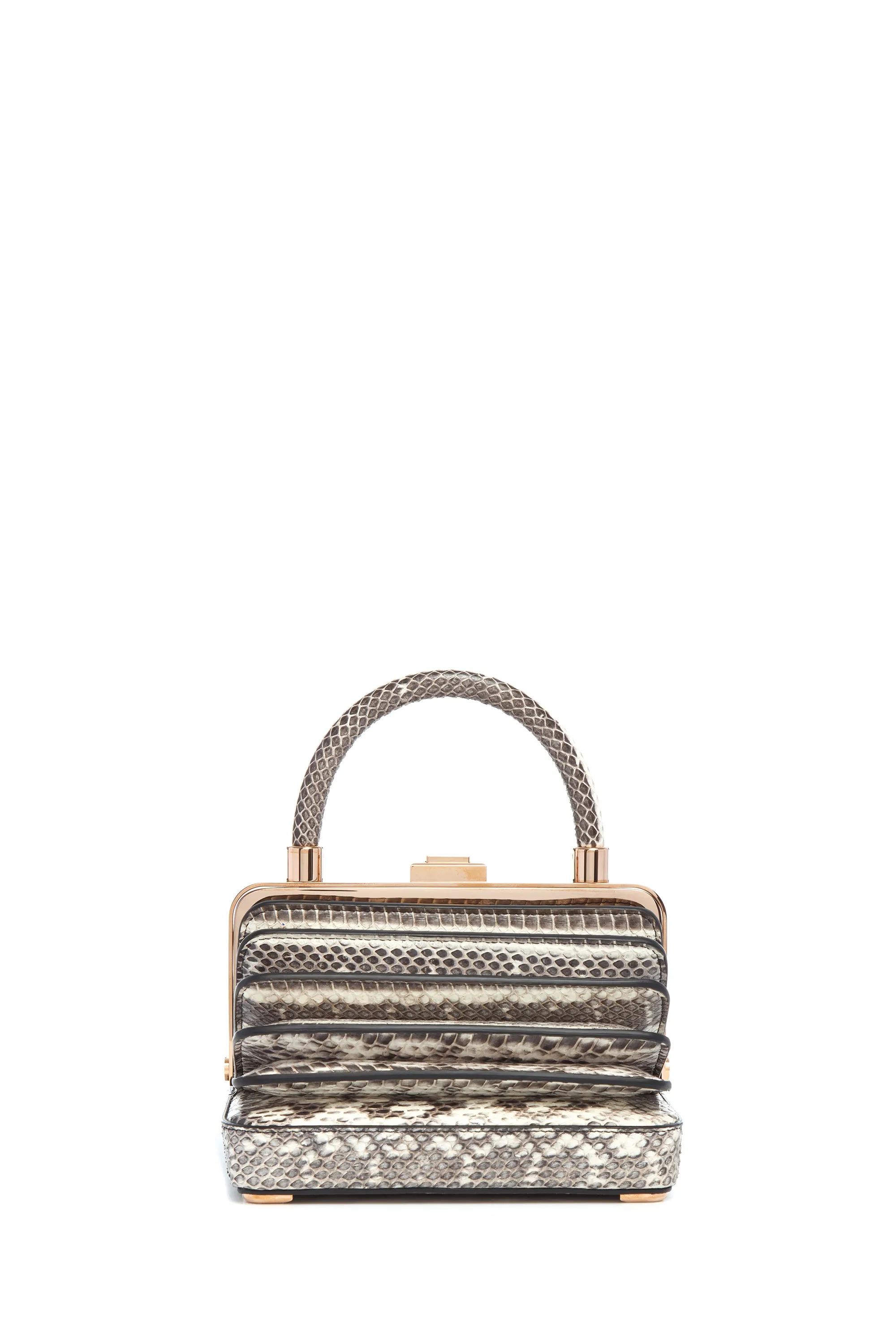 Small Diana Bag in Black & White Snakeskin sold by Gabriela Hearst product image thumbnail 2