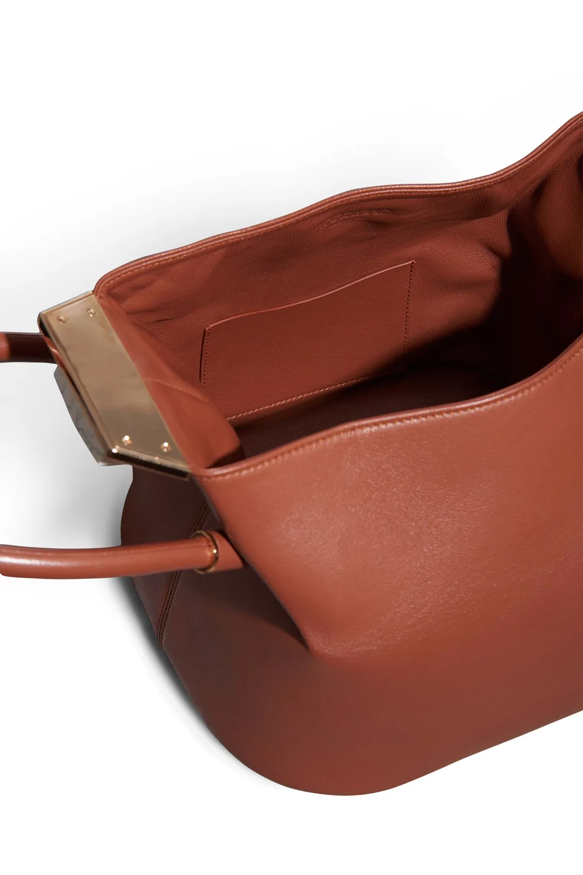Baez Bag in Cognac Nappa Leather sold by Gabriela Hearst product image thumbnail 4