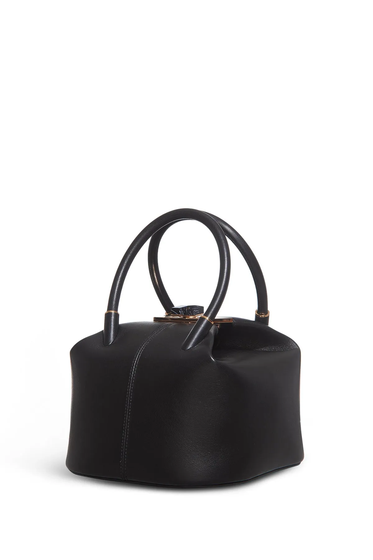 Baez Bag in Black Nappa Leather sold by Gabriela Hearst