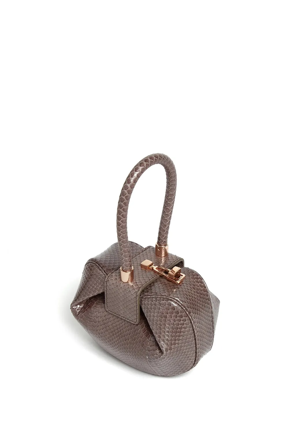 Demi Bag in Charcoal Snakeskin sold by Gabriela Hearst product image thumbnail 3
