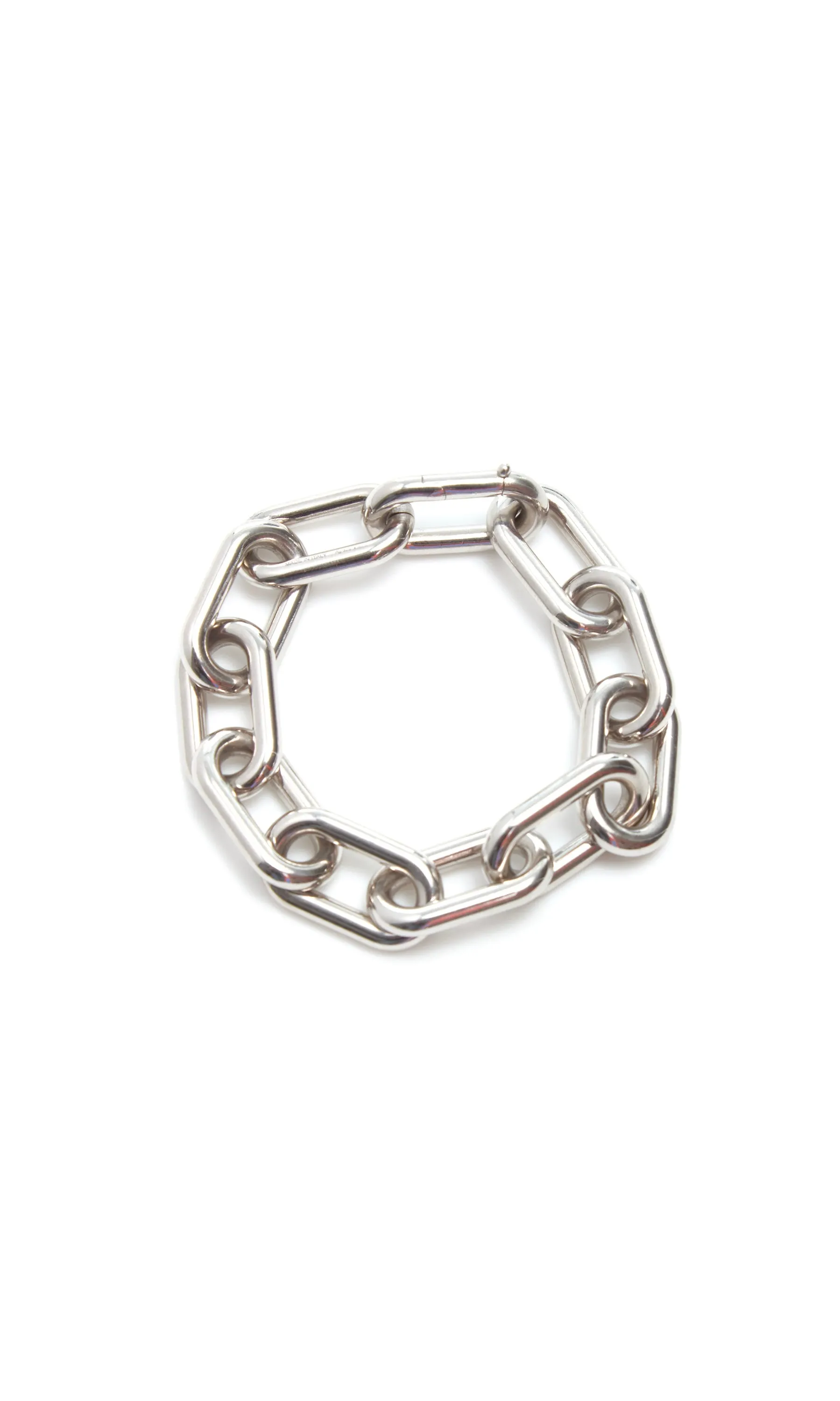 Chain Bracelet in 18K White Gold sold by Gabriela Hearst