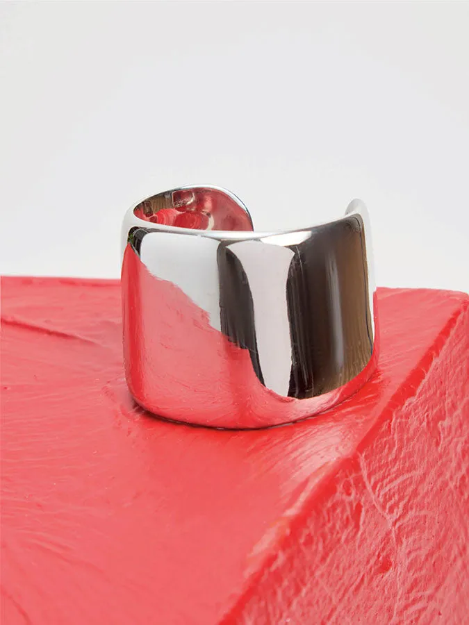 Cuff Bracelet in 18K White Gold sold by Gabriela Hearst product image thumbnail 4