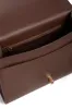 Medium Leonora Flap Bag in Chocolate Leather sold by Gabriela Hearst