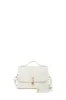 Small Leonora Flap Bag in Ivory Textured Leather sold by Gabriela Hearst