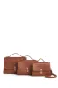Small Leonora Flap Bag in Cognac Leather sold by Gabriela Hearst