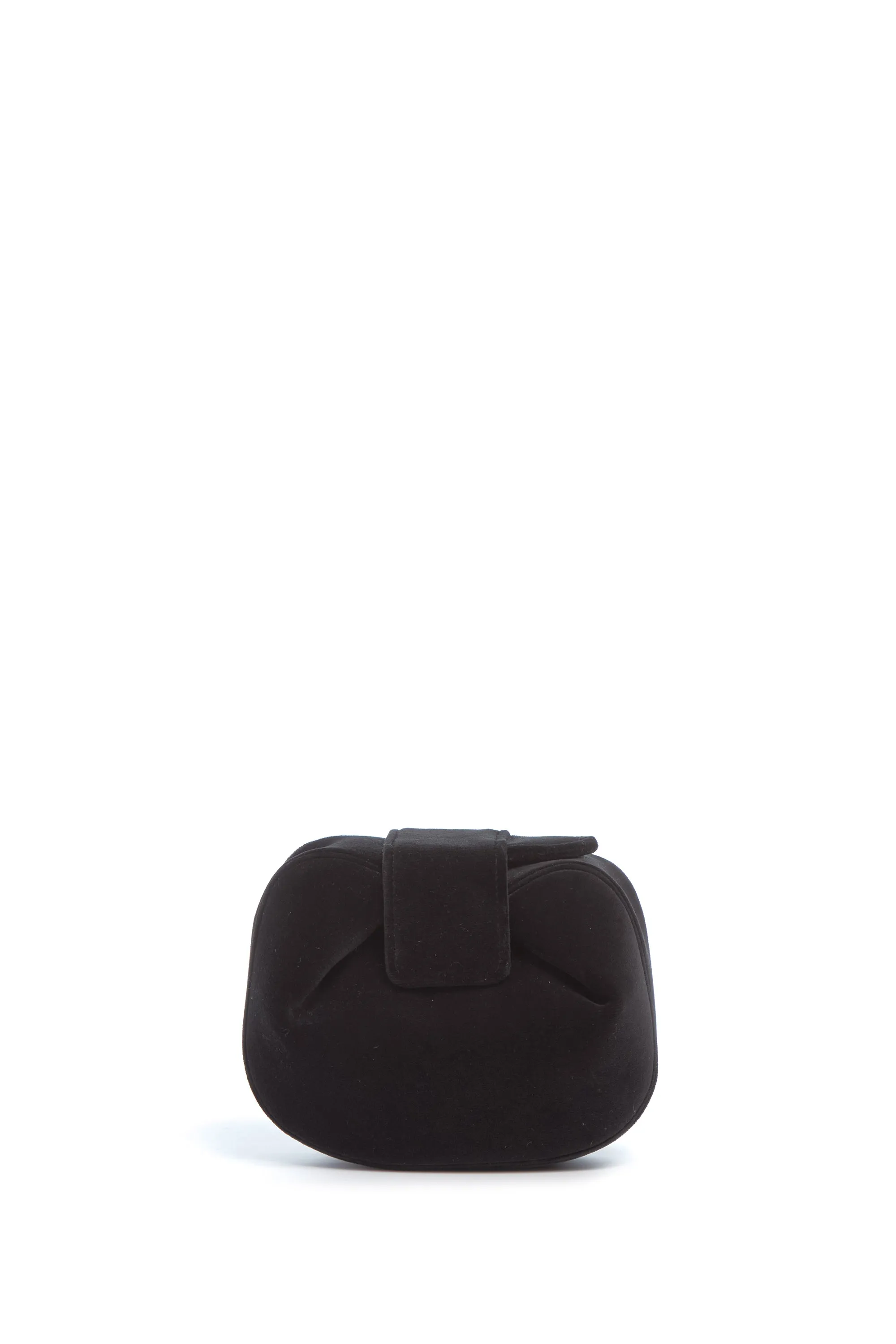 Soft Demi Clutch in Black Cotton Velvet sold by Gabriela Hearst product image thumbnail 2