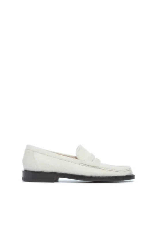 Pierre Loafer in Ivory Pony Hair sold by Gabriela Hearst