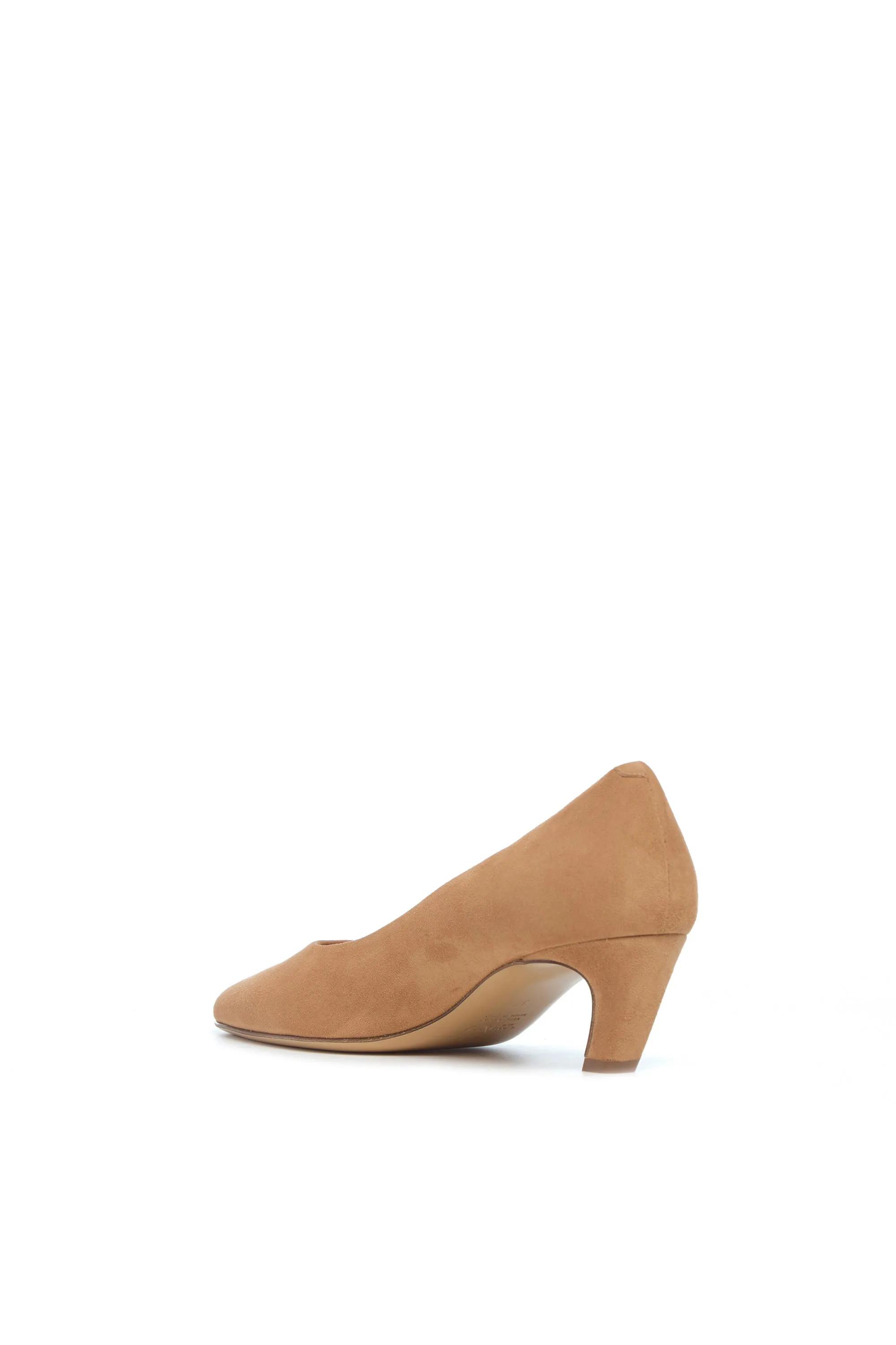 Peggy Pump in Dark Camel Suede sold by Gabriela Hearst product image thumbnail 3