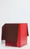 Blaine Fringe Scarf in Chocolate Melange Silk Cashmere sold by Gabriela Hearst