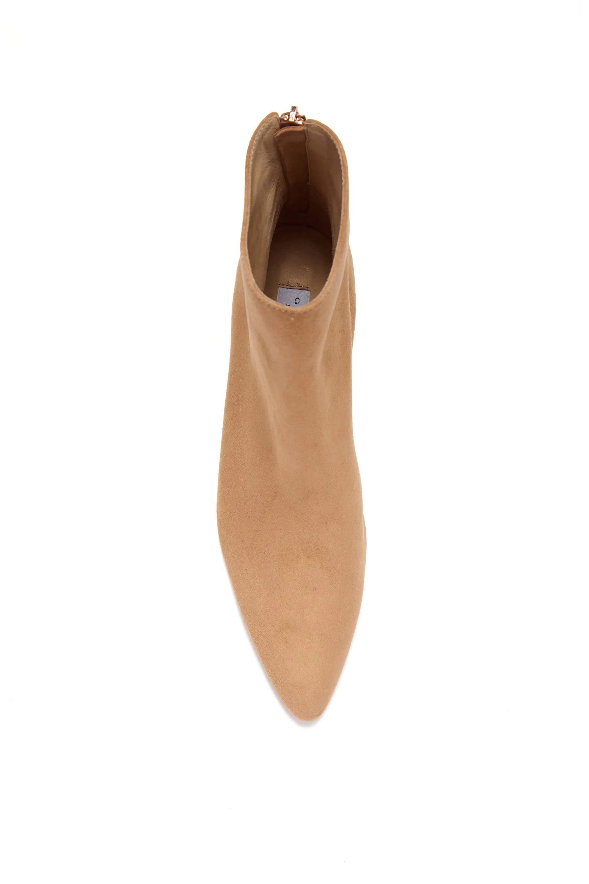 Clayton Ankle Boot in Dark Camel Suede sold by Gabriela Hearst product image thumbnail 4