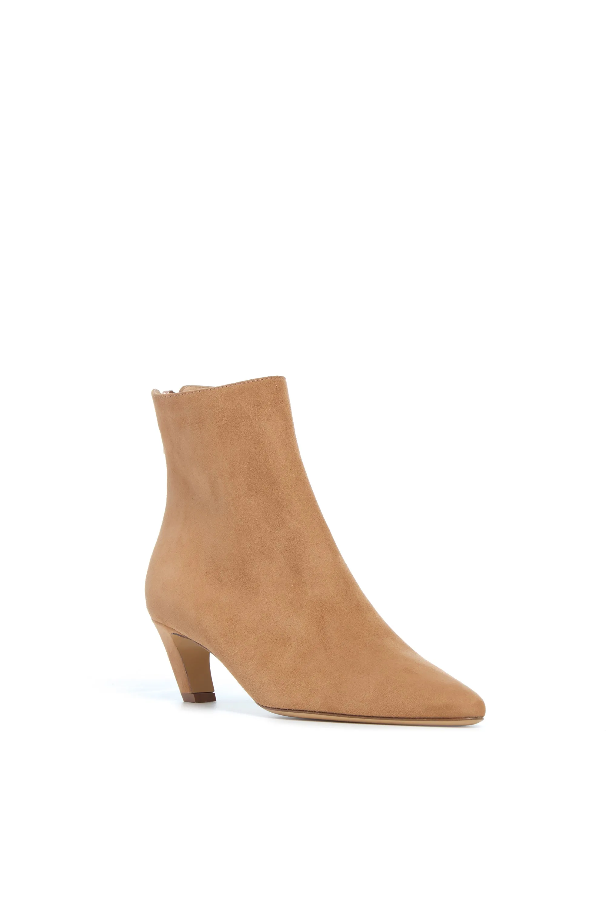 Clayton Ankle Boot in Dark Camel Suede sold by Gabriela Hearst product image thumbnail 2