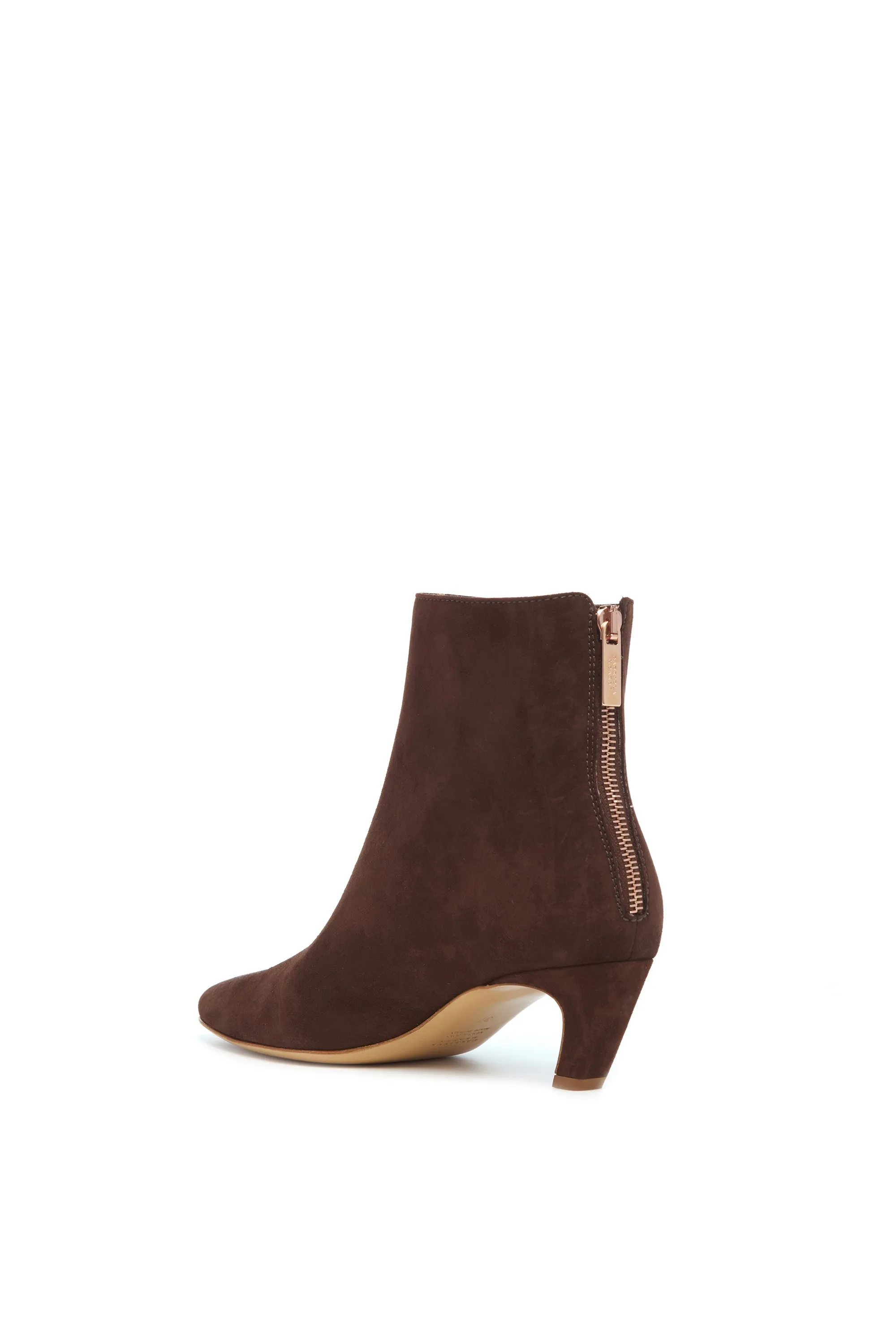 Clayton Ankle Boot in Chocolate Suede sold by Gabriela Hearst product image thumbnail 3