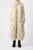Hargreaves Knit Scarf in Ivory Virgin Wool Cashmere Silk sold by Gabriela Hearst