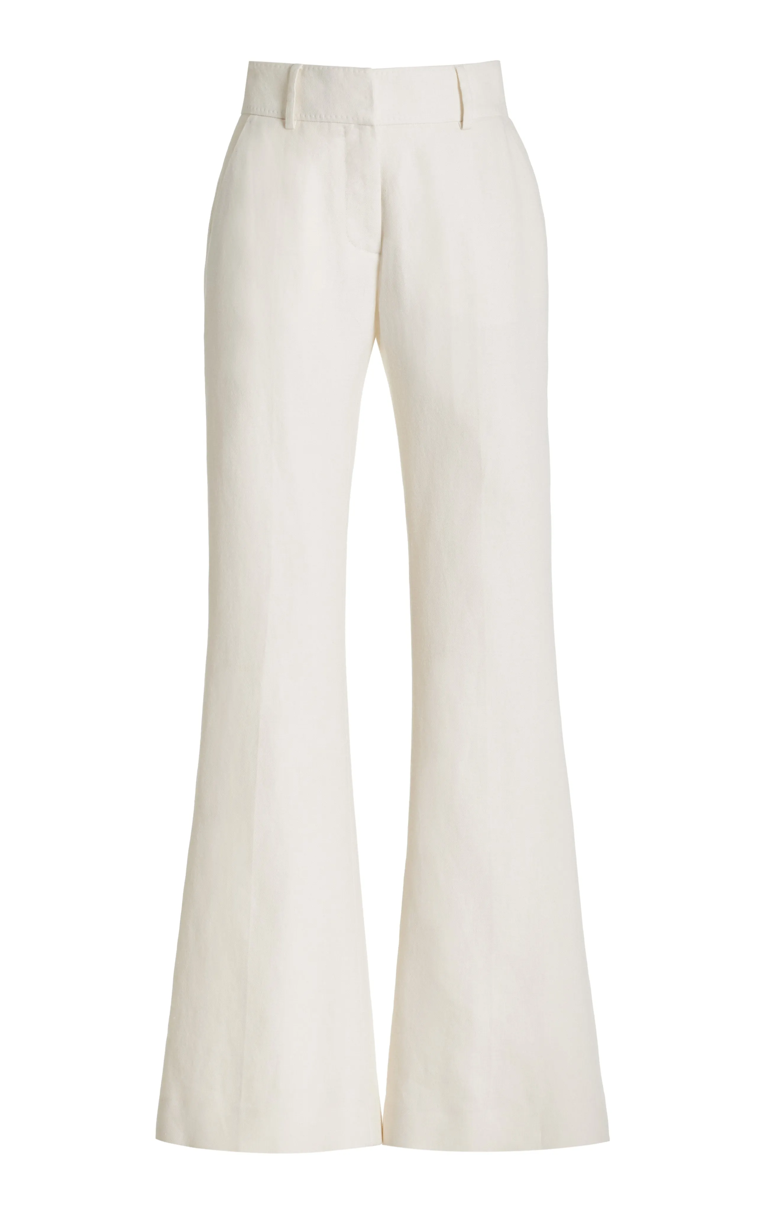 Rhein Pant in Ivory Linen Virgin Wool sold by Gabriela Hearst