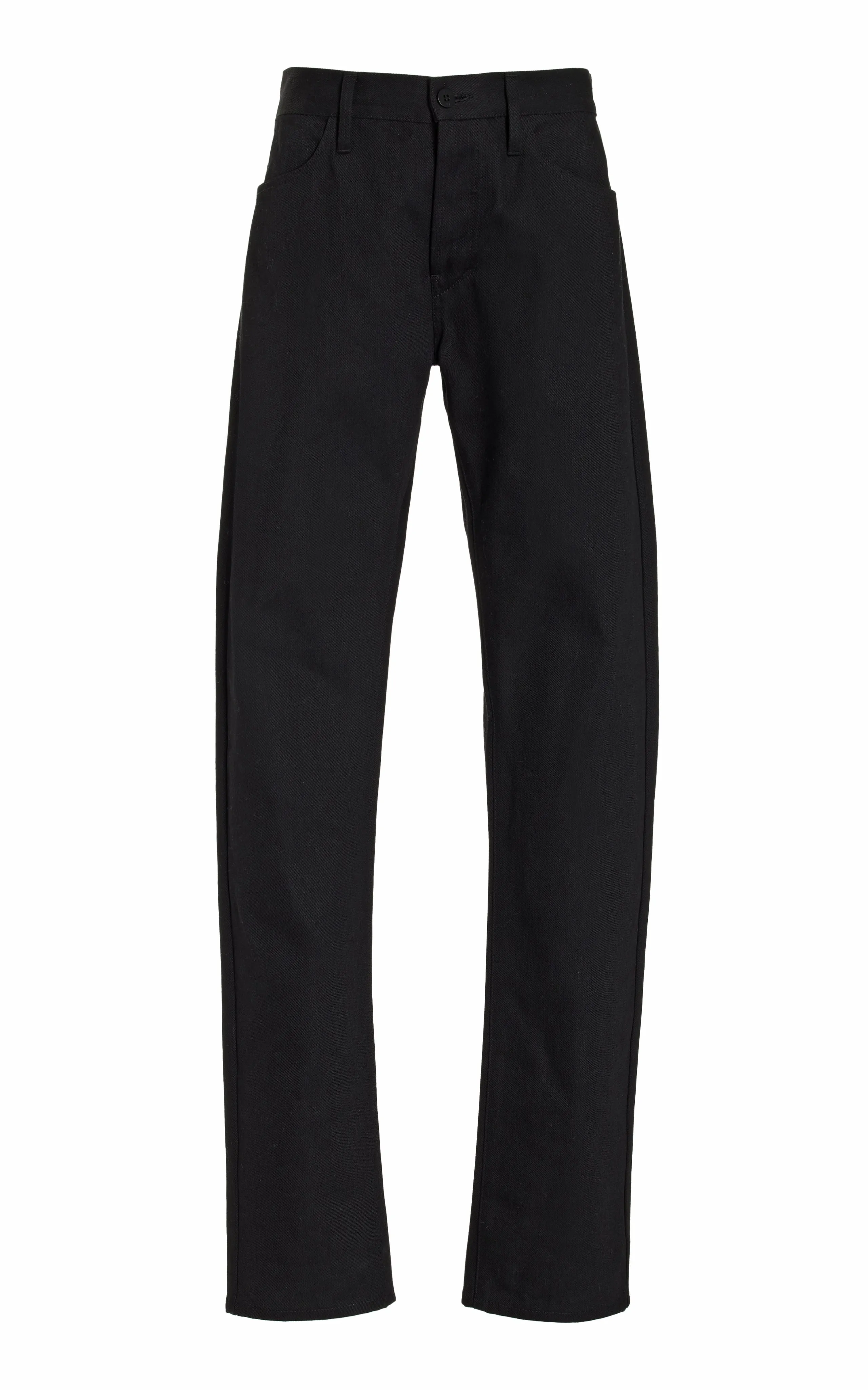 Anthony Five Pocket Pant in Black Organic Cotton Denim sold by Gabriela Hearst