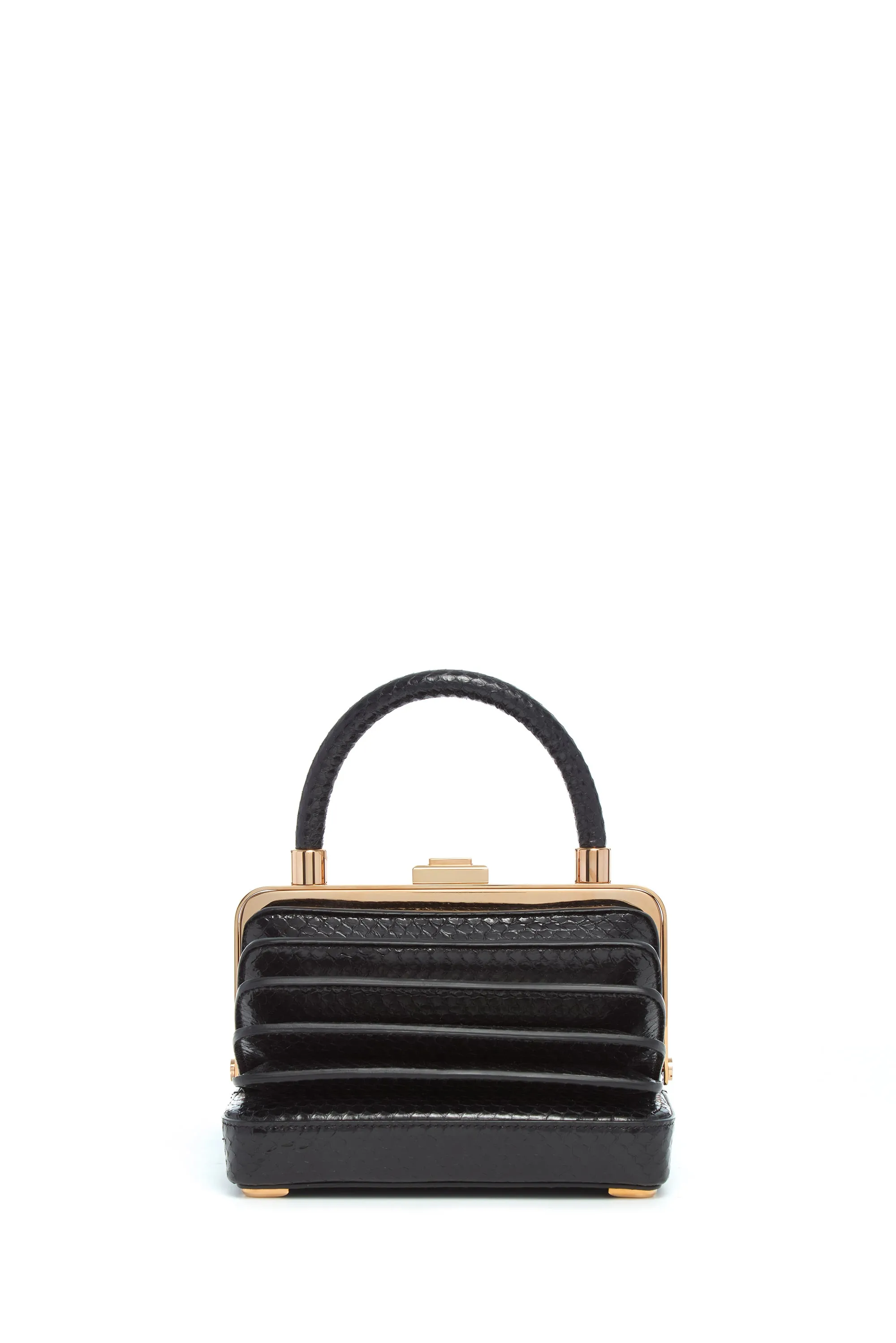 Small Diana Bag in Black Snakeskin sold by Gabriela Hearst product image thumbnail 2