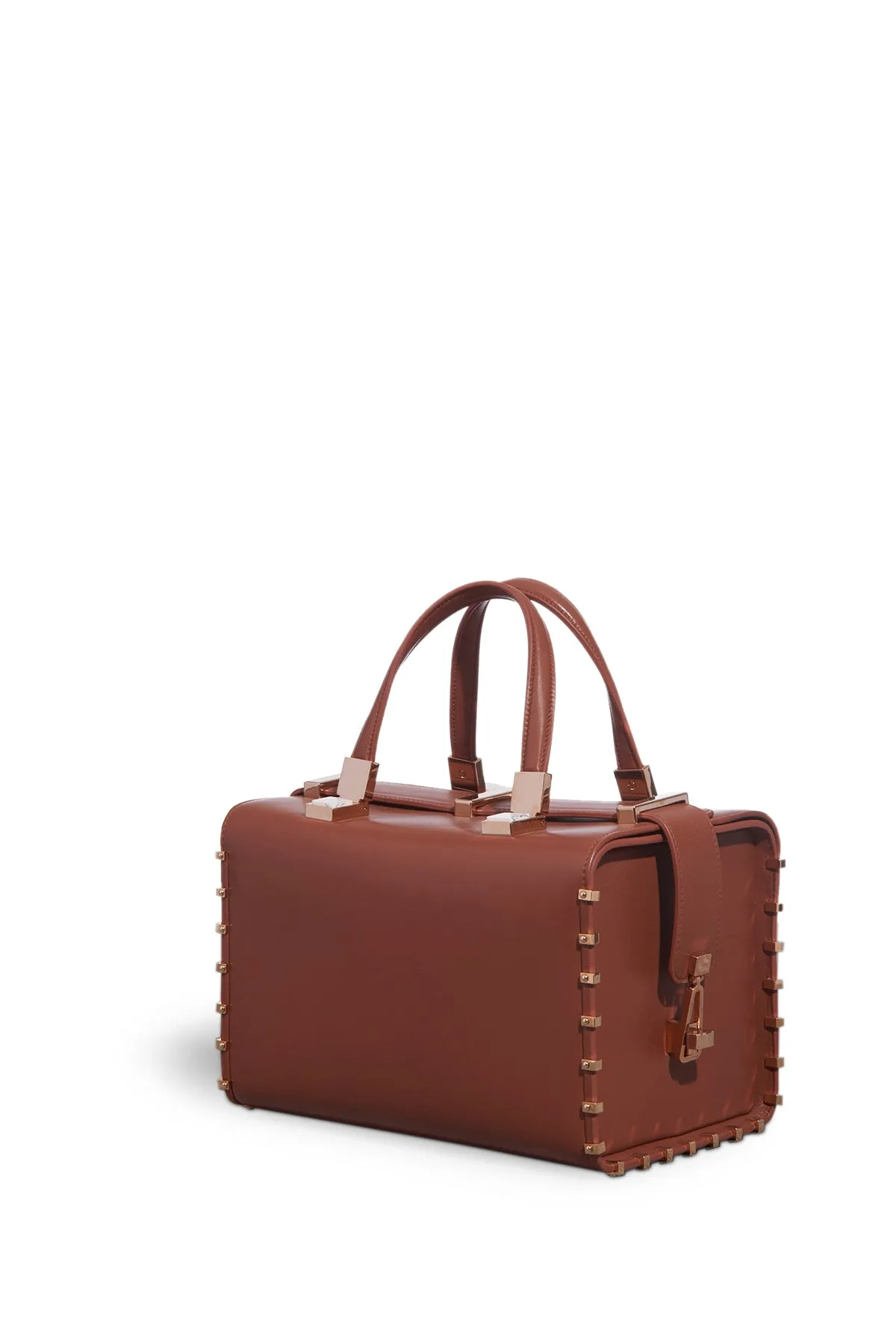 Wabi Bag in Cognac Nappa Leather sold by Gabriela Hearst