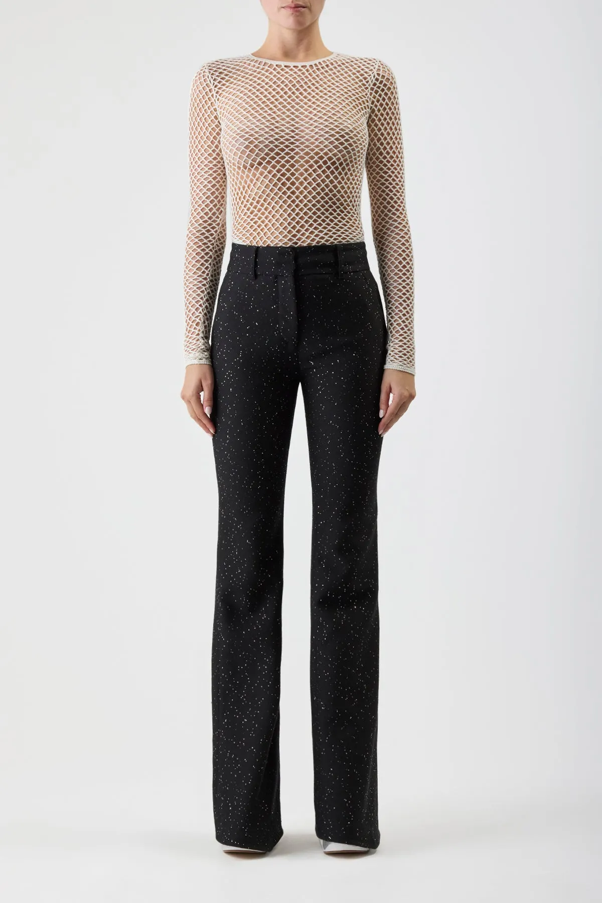 Troth Knit Top in Ivory Merino Wool sold by Gabriela Hearst product image thumbnail 2