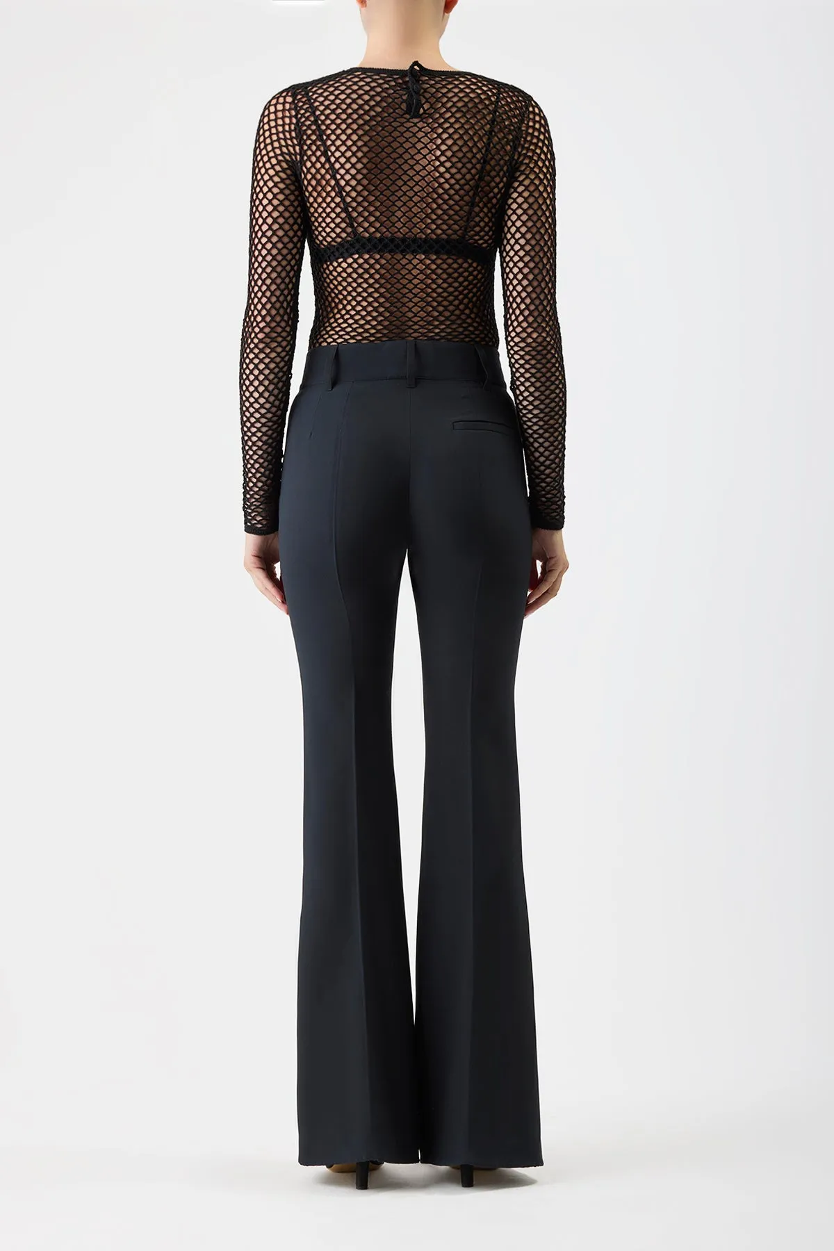 Troth Knit Top in Black Merino Wool sold by Gabriela Hearst product image thumbnail 4