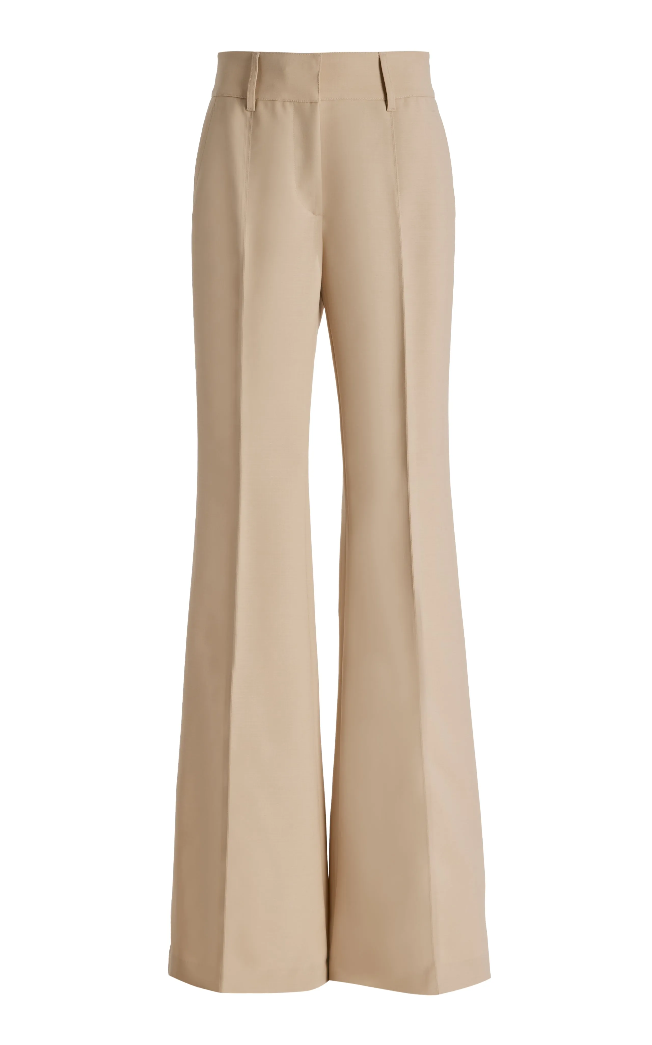 Rhein Pant in Khaki Sportswear Wool sold by Gabriela Hearst