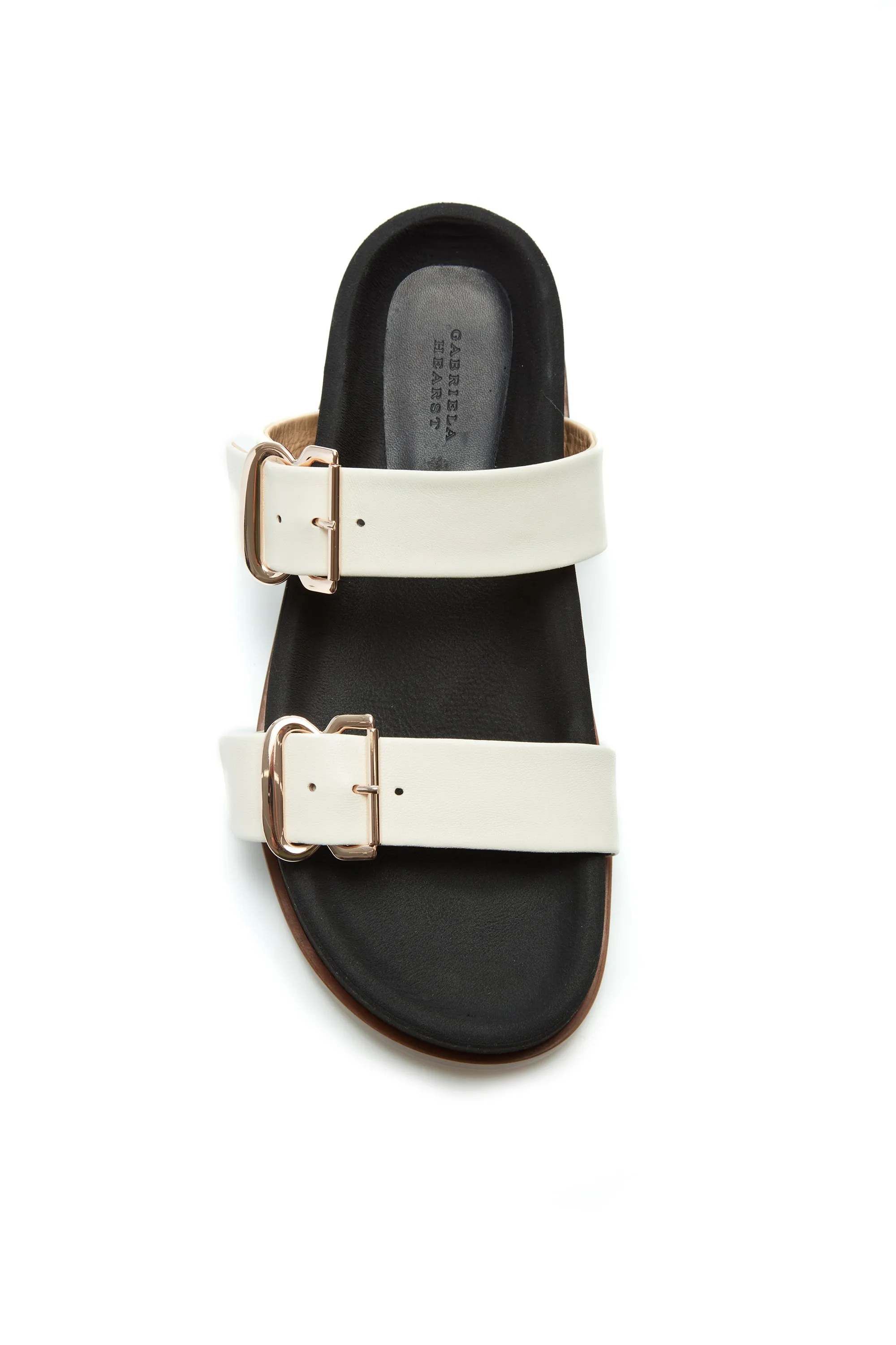 Wren Platform Sandal in Ivory Nappa Leather sold by Gabriela Hearst product image thumbnail 4