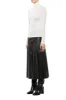 Costa Knit Turtleneck in Ivory Cashmere Silk sold by Gabriela Hearst