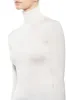Costa Knit Turtleneck in Ivory Cashmere Silk sold by Gabriela Hearst