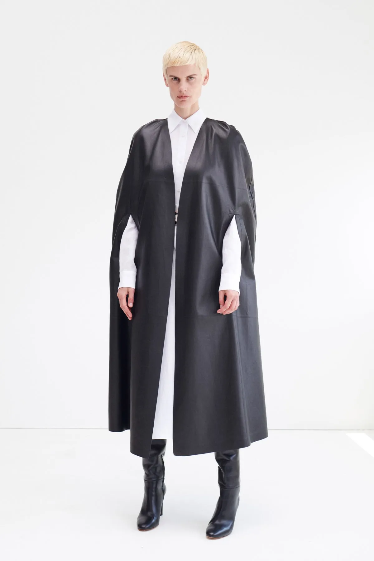 Linda Over-the-Knee Boot in Black Leather sold by Gabriela Hearst product image thumbnail 2