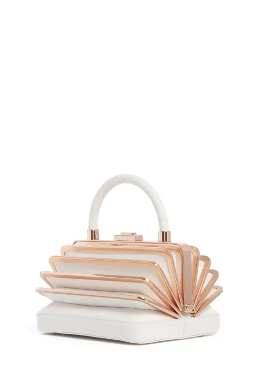 Diana Midas Bag in Ivory Nappa Leather sold by Gabriela Hearst