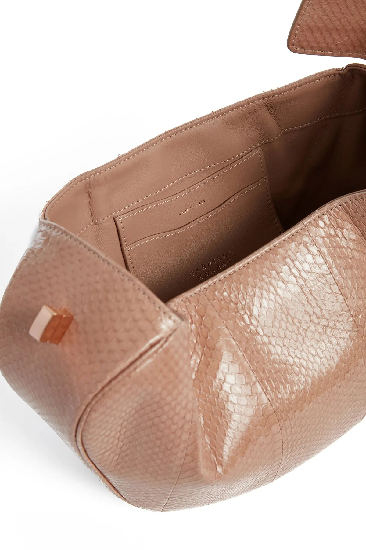 Nina Bag in Nude Snakeskin sold by Gabriela Hearst product image thumbnail 4