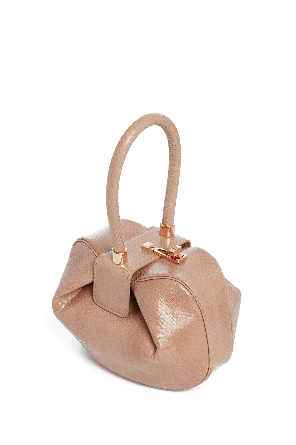 Nina Bag in Nude Snakeskin sold by Gabriela Hearst product image thumbnail 3