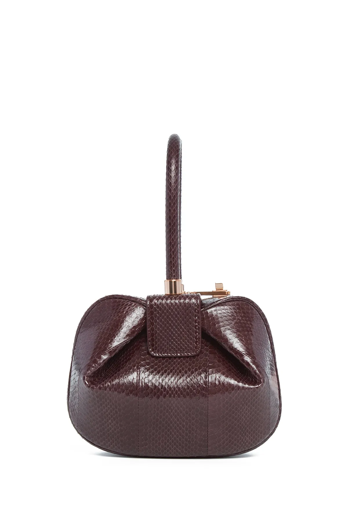 Nina Bag in Bordeaux Snakeskin sold by Gabriela Hearst product image thumbnail 2
