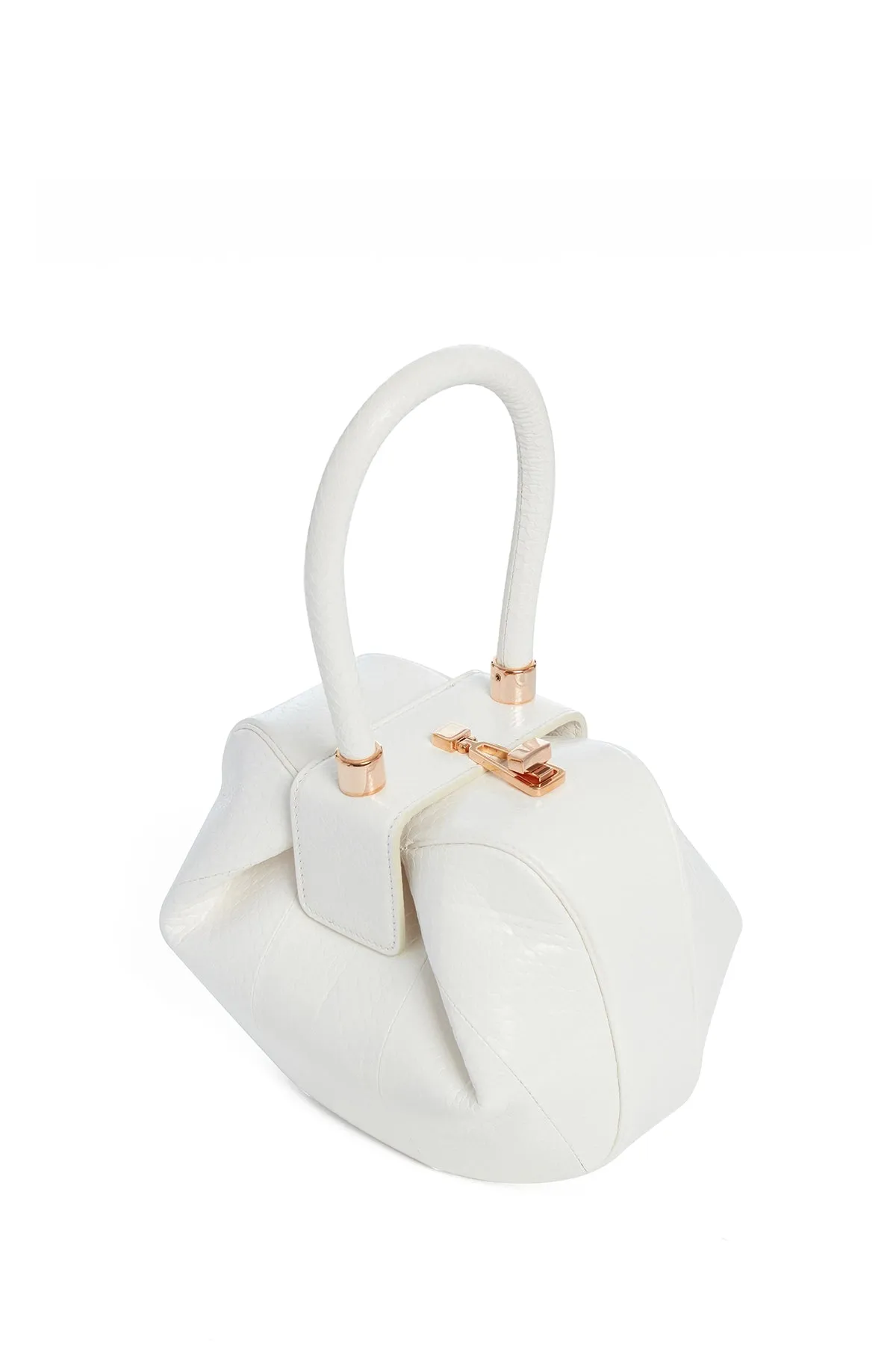 Nina Bag in Ivory Snakeskin sold by Gabriela Hearst product image thumbnail 3