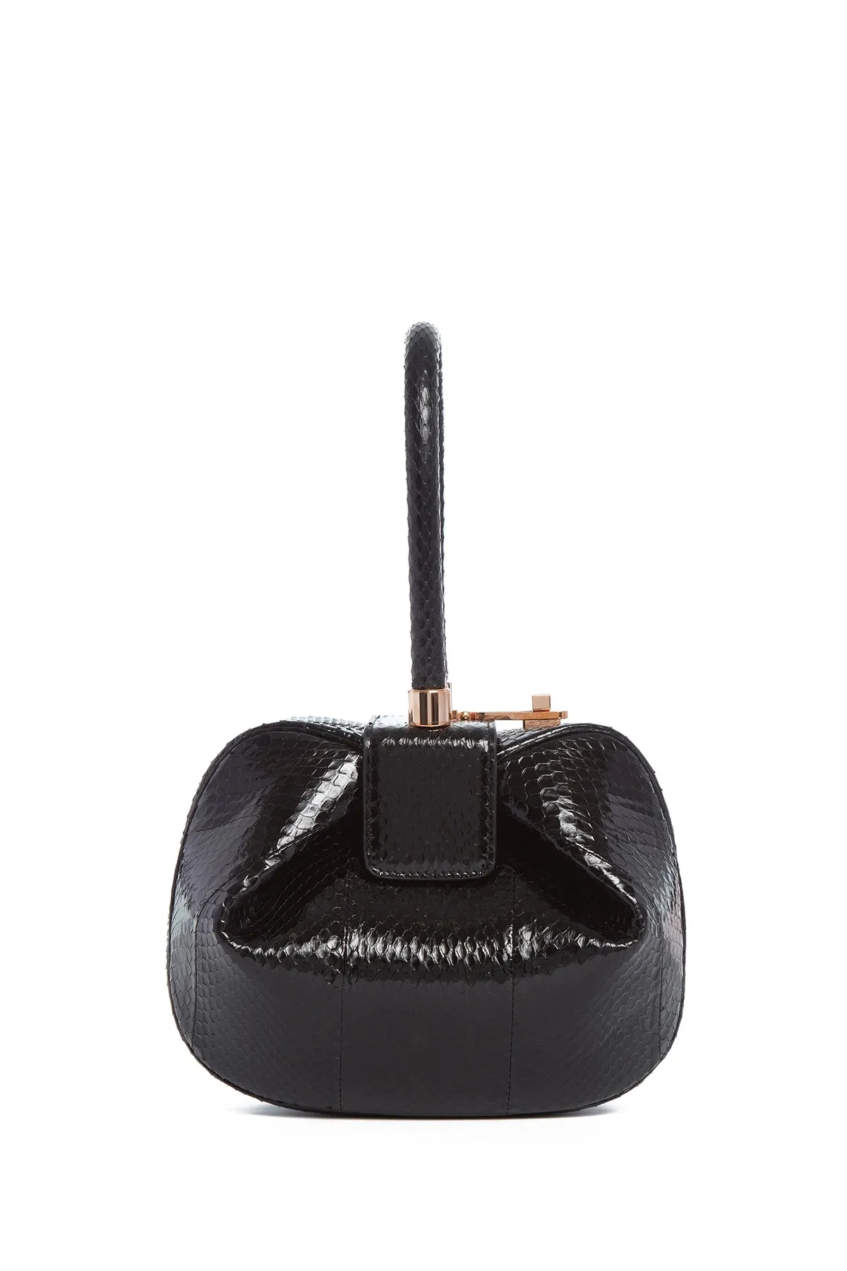 Nina Bag in Black Snakeskin sold by Gabriela Hearst product image thumbnail 2