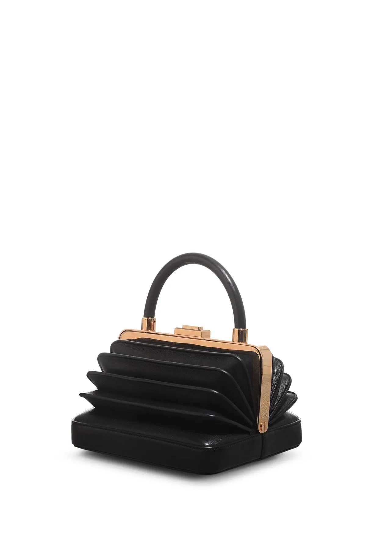 Diana Bag in Black Nappa Leather sold by Gabriela Hearst