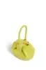Demi Bag in Lime Adamite Nappa Leather sold by Gabriela Hearst