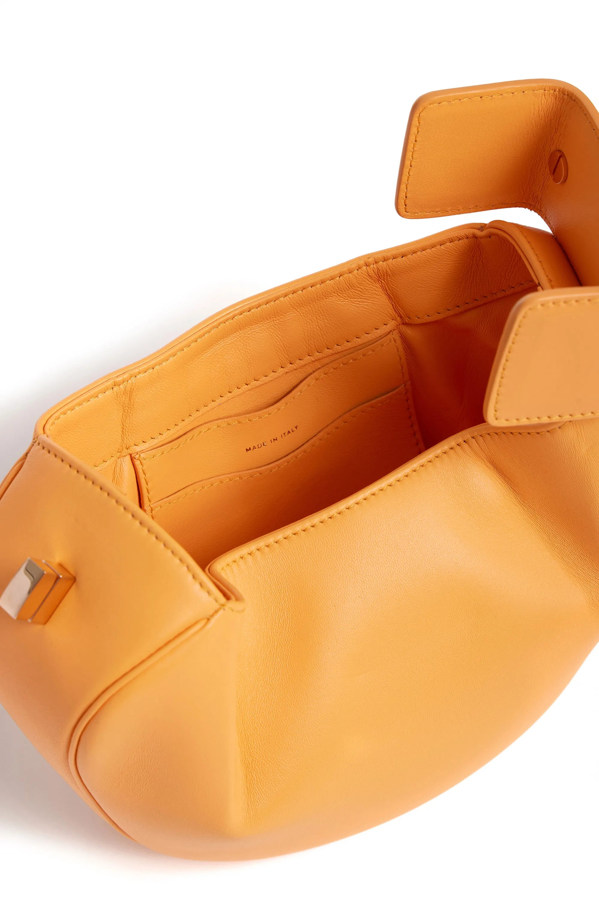Demi Bag in Fluorescent Orange Nappa Leather sold by Gabriela Hearst product image thumbnail 4