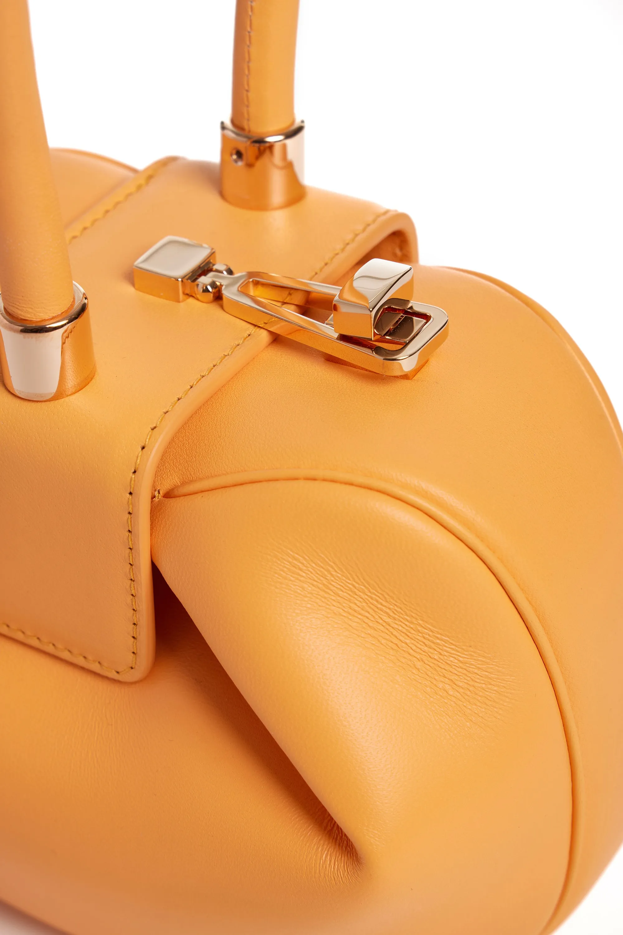 Demi Bag in Fluorescent Orange Nappa Leather sold by Gabriela Hearst product image thumbnail 5