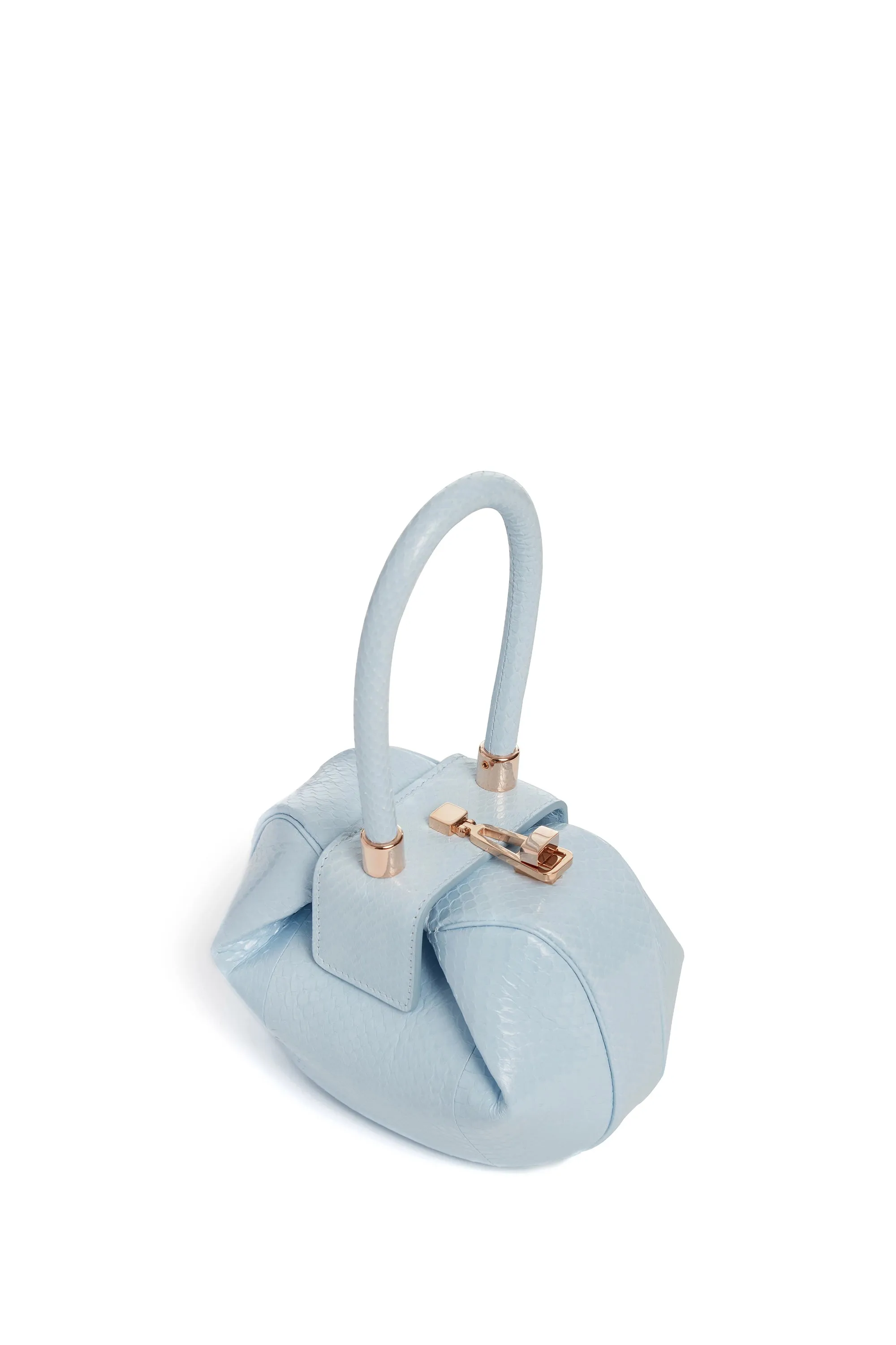 Demi Bag in Light Blue Snakeskin sold by Gabriela Hearst product image thumbnail 3