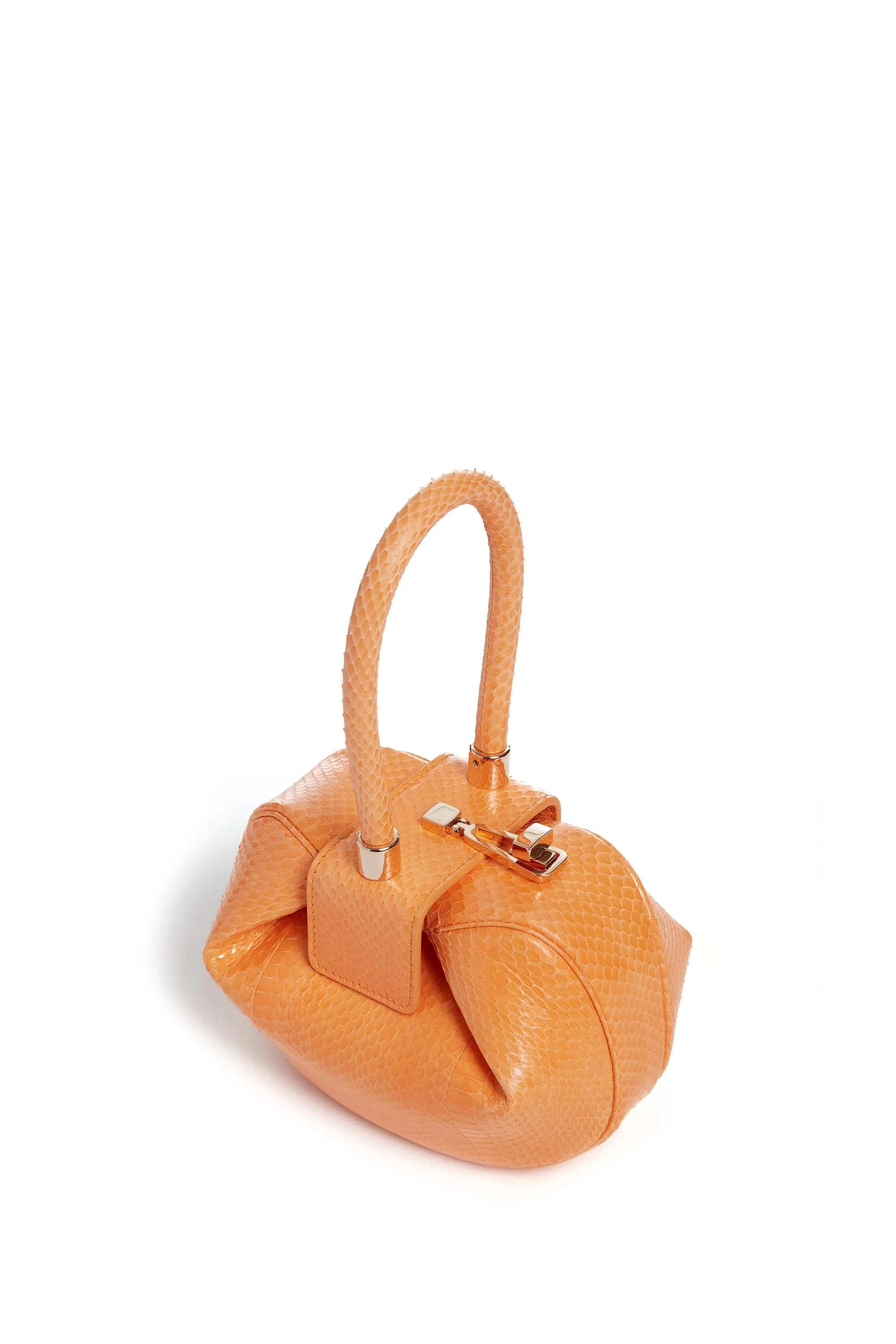 Demi Bag in Fluorescent Orange Snakeskin sold by Gabriela Hearst product image thumbnail 3