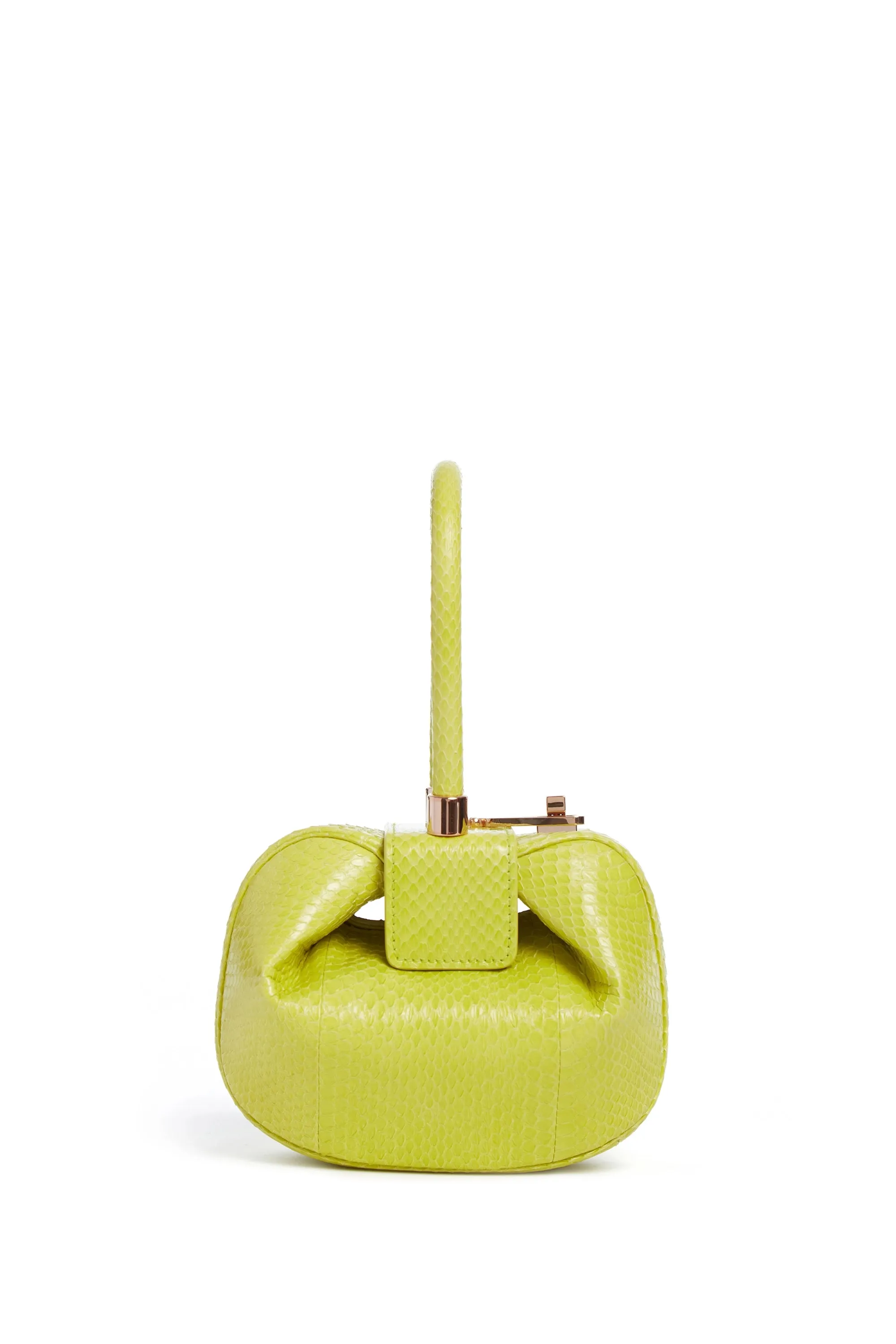 Demi Bag in Lime Adamite Snakeskin sold by Gabriela Hearst product image thumbnail 2