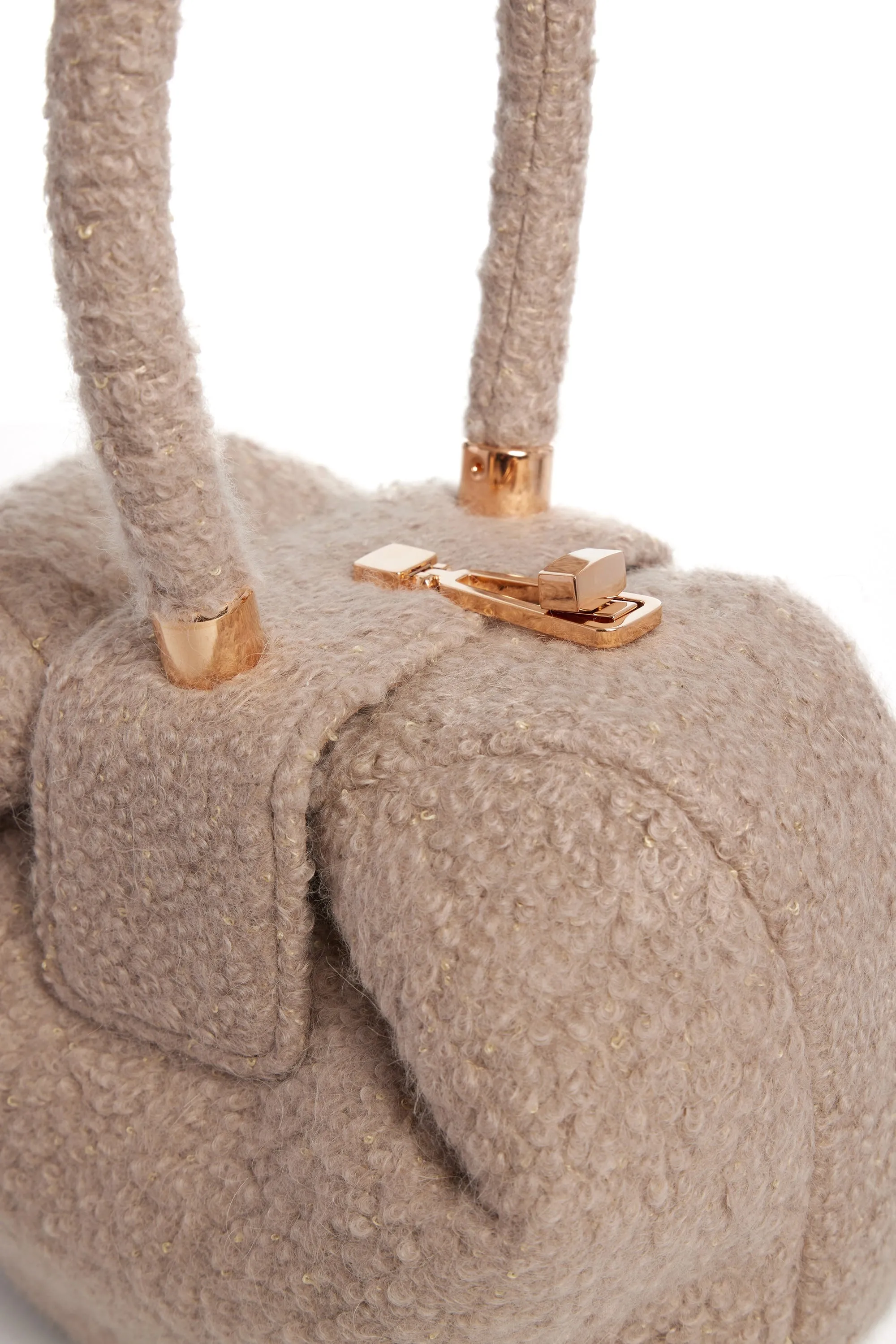 Nina Bag in Camel Cashmere Boucle sold by Gabriela Hearst product image thumbnail 4