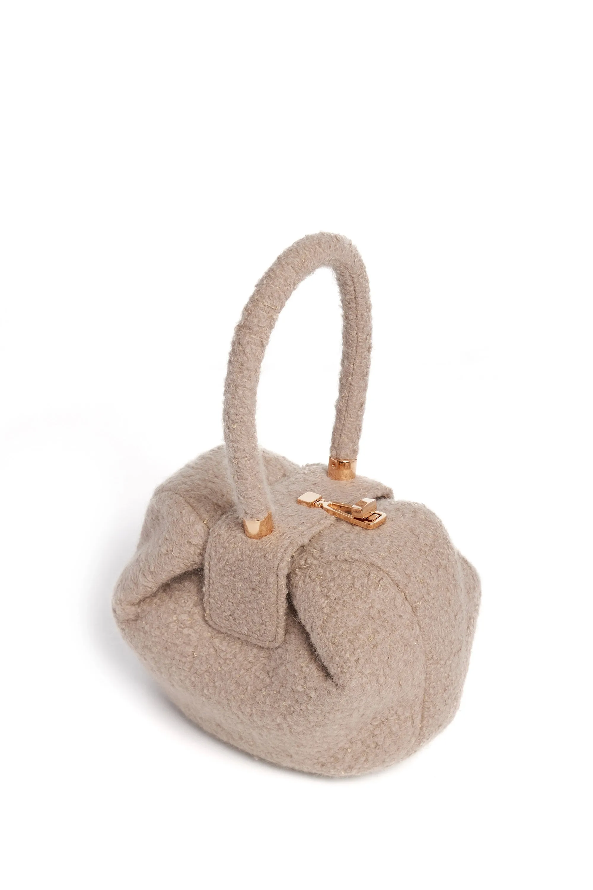 Nina Bag in Camel Cashmere Boucle sold by Gabriela Hearst product image thumbnail 3