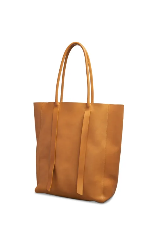Marianne Tote Bag in Cashew Leather sold by Gabriela Hearst