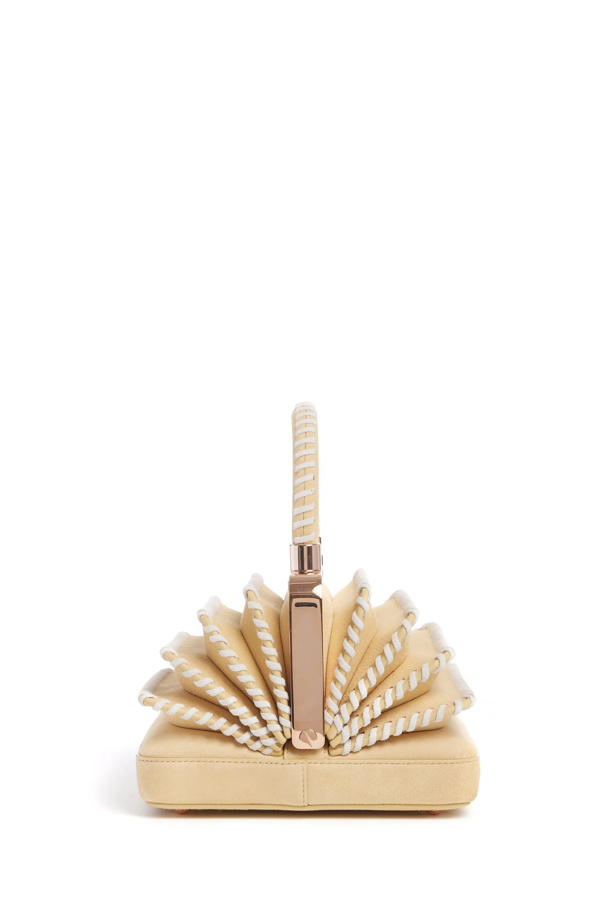 Whipstitch Diana Bag in Nude Suede sold by Gabriela Hearst product image thumbnail 3